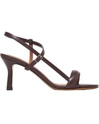 Maje - Strappy Leather High Heel Sandals - Lyst