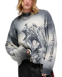 Represent - Iron Maiden X Trooper Graphic Sweatshirt - Lyst