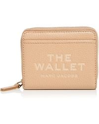 Marc Jacobs - The Leather Mini Compact Wallet - Lyst