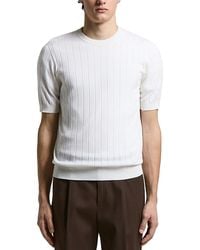 Peserico - Cotton & Silk Sweater T Shirt - Lyst