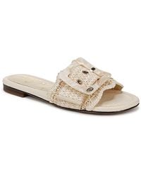 Sam Edelman - Bambi Buckled Slide Sandals - Lyst
