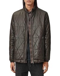 AllSaints - Tribex Shine Jacket - Lyst