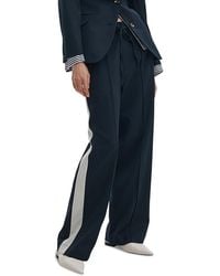 Rag & Bone - Siena Wool Side Stripe Pants - Lyst