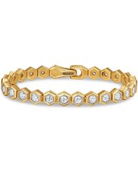 David Yurman - Hex Pave Tennis Bracelet - Lyst