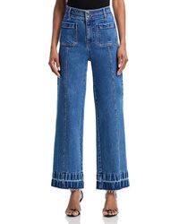 Cinq À Sept - Dorothea Wide Leg Jeans - Lyst