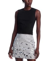 Aqua - Ponte Top - Lyst