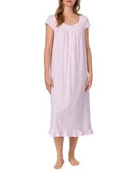 Eileen West - Printed Knit Nightgown - Lyst