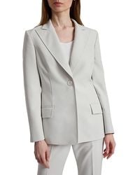 Santorelli - Jess Crepe Single Button Jacket - Lyst