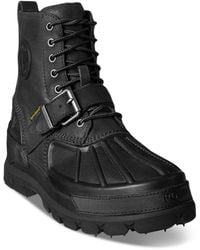 black polo boots