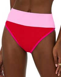 Beach Riot - Emmy Color Blocked High Waisted Bottom - Lyst
