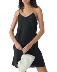 Ba&sh - Clem Open Back Mini Slip Dress - Lyst