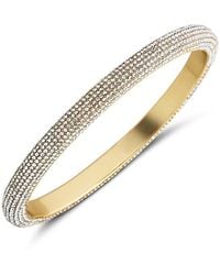 BaubleBar - Dove Pave Bangle Bracelet - Lyst