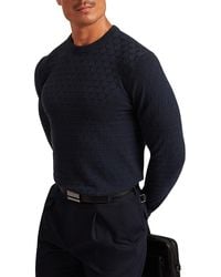 Ted Baker - Sainsy Crewneck Sweater - Lyst