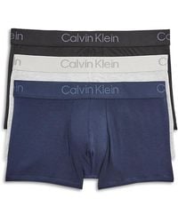 Calvin Klein - Ultra Soft Modal Trunks, Pack Of 3 - Lyst