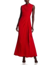 Aqua - Draped Gown - Lyst