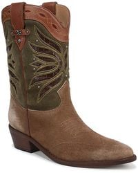 Sam Edelman - Rylin Cowboy Boots - Lyst