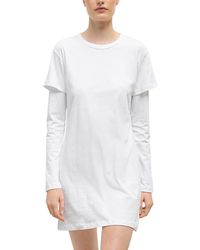 Leset - Margo Layered Mini Dress - Lyst