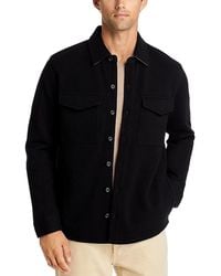 Vince - Button Shirt Jacket - Lyst