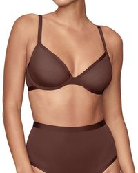 CUUP - The Plunge Mesh Bra - Lyst