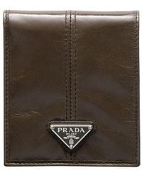 Prada - Leather Wallet - Lyst