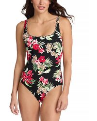 Tommy Bahama - Lily Cat Reversible One Piece Swimsuit - Lyst