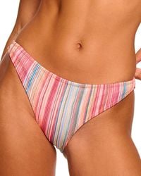 Ramy Brook - Striped Isla Bikini Bottom - Lyst