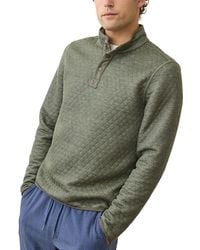Marine Layer - Corbet Quilted Reversible Pullover - Lyst
