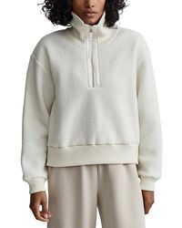 Varley - Roselle Half Zip Fleece Sweatshirt - Lyst