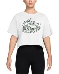 Nike - Slam Crop Tee - Lyst