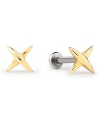 Ana Luisa - Solid X Flatback Studs - Lyst