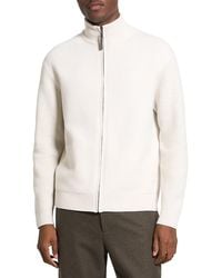 Theory - Long Sleeve Relaxed Fit Wool Turtle Neck Sweater - Lyst