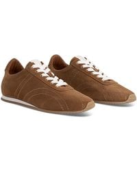 TOTEME - Flex Suede Sneakers - Lyst