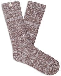 UGG - Rib Knit Crew Socks - Lyst