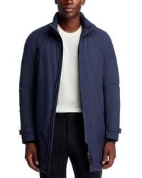 Herno - Functional Wardrobe Waterproof Down Overcoat With Hidden Hood - Lyst