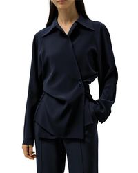 LILYSILK - Multipositional Silk Shirt - Lyst