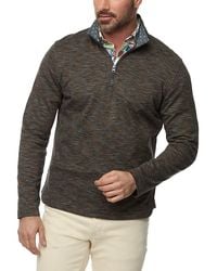 Robert Graham - Remo Quarter Zip Sweater - Lyst