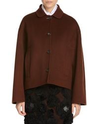 Marni - Cropped Long Sleeve Jacket - Lyst