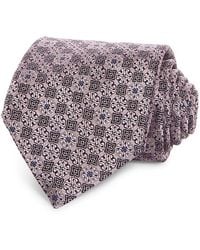 Canali - Silk Classic Medallion Tie - Lyst