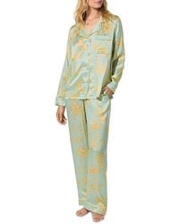 Bedhead - Silk Rose Print Pajama Set - Lyst