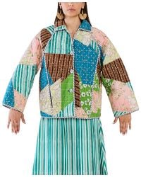 Eddy - Quilted Scrap Jacket - Lyst