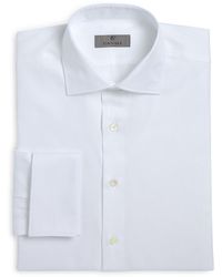 Canali - Herringbone French Cuff Classic Fit Dress Shirt - Lyst