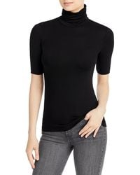 Majestic Filatures - Mock Neck Tee - Lyst