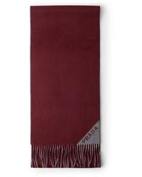 Prada - Double Cashmere Scarf - Lyst