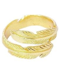 Ottoman Hands - Feather Ring - Lyst