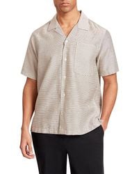 Ted Baker - Wicck Relaxed Textured Stripe Shirt - Lyst