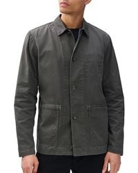 Rag & Bone - Evan Twill Chore Jacket - Lyst