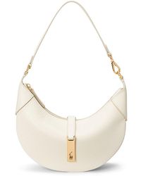 Polo Ralph Lauren - Polo Id Leather Mini Shoulder Bag - Lyst