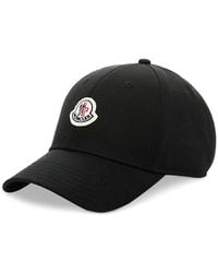Moncler - Logo Patch Baseball Hat - Lyst