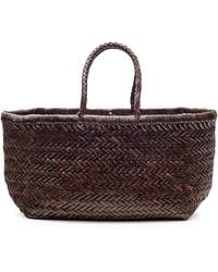 Dragon Diffusion - Triple Jump Small Leather Basket Bag - Lyst