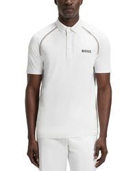 BOSS - Patteo Toc Slim Fit Short Sleeve Polo Shirt - Lyst